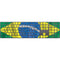 Brazil Flag Magic Keyboard with Numeric Keypad Skin