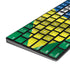 Brazil Flag Magic Keyboard with Numeric Keypad Skin
