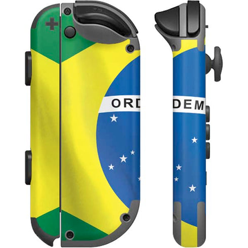 Brazil Flag Nintendo Joy-Con (L/R) Controller Skin