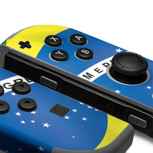 Brazil Flag Nintendo Joy-Con (L/R) Controller Skin