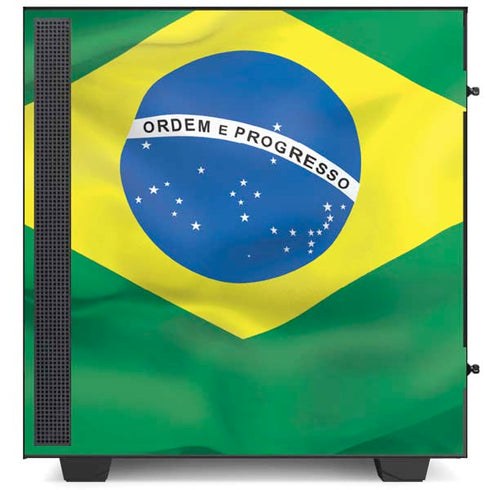 Brazil Flag NZXT H510 Compact ATX Mid-Tower Case Skin
