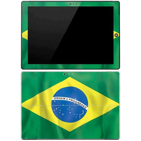 Brazil Flag Surface Pro 3 Skin