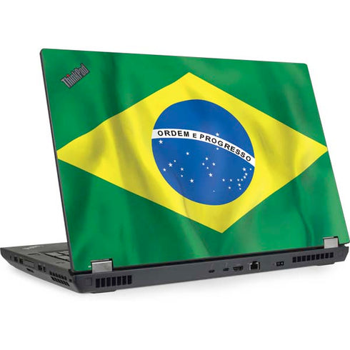 Brazil Flag Lenovo ThinkPad Skin