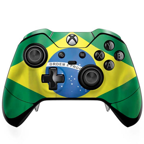 Brazil Flag Xbox One Elite Controller Skin