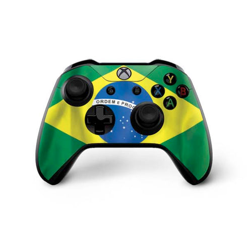 Brazil Flag Xbox One X Bundle Skin