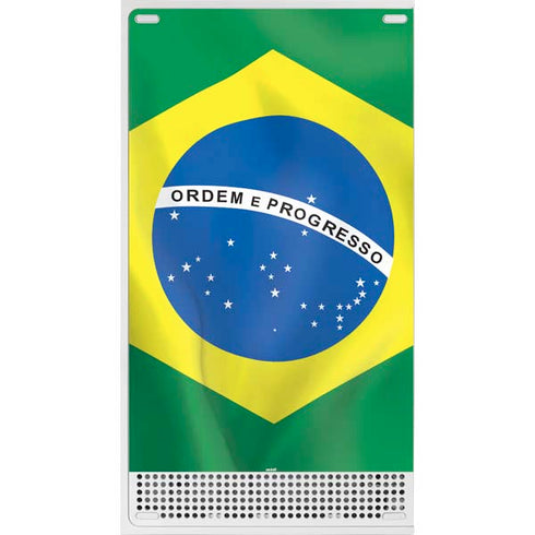 Brazil Flag Xbox Series S Console Skin