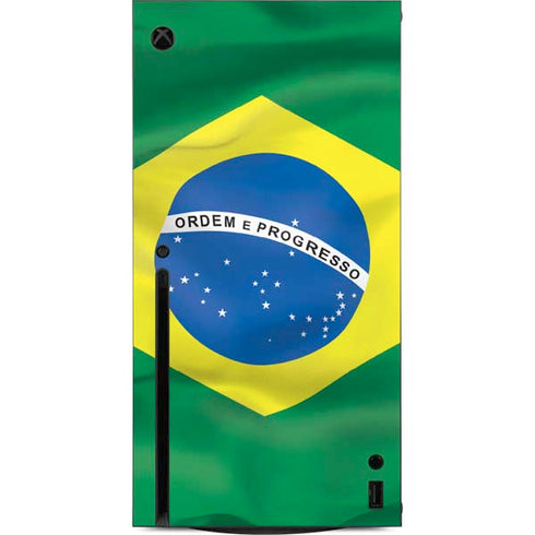 Brazil Flag Xbox Series X Console Skin
