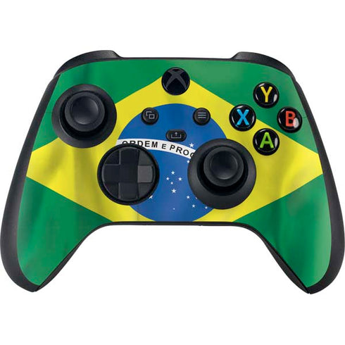 Brazil Flag Xbox Series X Controller Skin