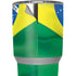 Brazil Flag Yeti 30oz Rambler Tumbler Skin
