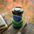Brazil Flag Yeti Colster Can Insulator Skin