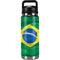 Brazil Flag YETI Rambler 26oz Bottle Skin