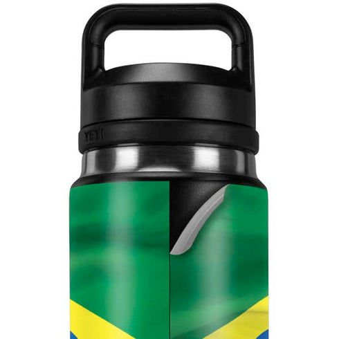 Brazil Flag YETI Rambler 26oz Bottle Skin