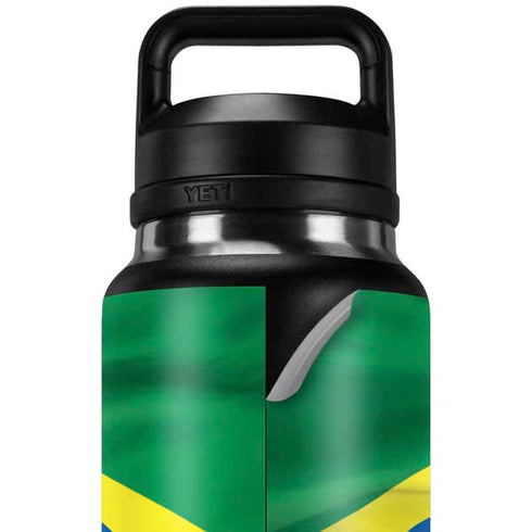 Brazil Flag YETI Rambler 36oz Bottle Skin