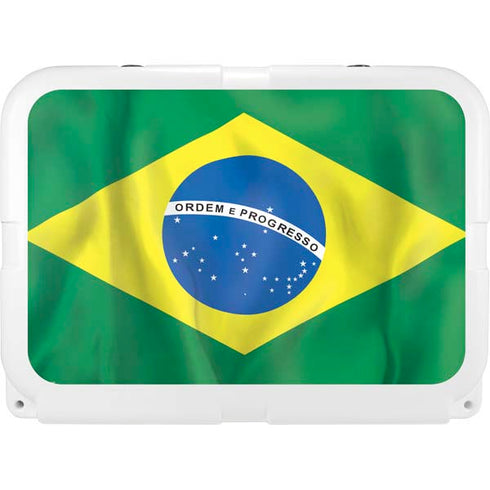 Brazil Flag YETI Tundra 35 Hard Cooler Skin
