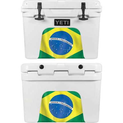 Brazil Flag YETI Tundra 35 Hard Cooler Skin