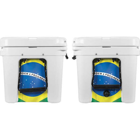 Brazil Flag YETI Tundra 35 Hard Cooler Skin