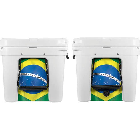 Brazil Flag YETI Tundra 75 Hard Cooler Skin