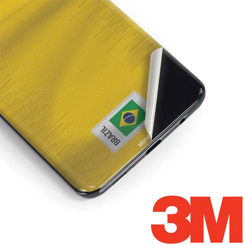 Brazil Soccer Flag Galaxy S9 Plus Skin