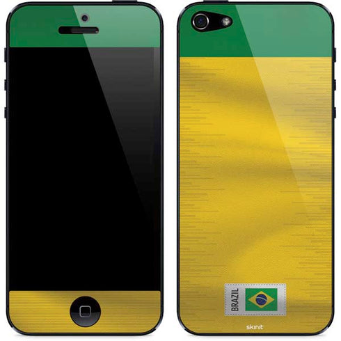 Brazil Soccer Flag iPhone 5/5s/5SE Skin