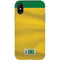 Brazil Soccer Flag iPhone X Pro Case