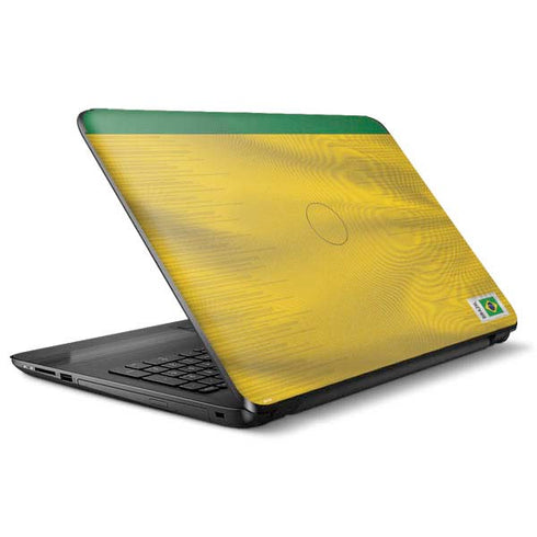 Brazil Soccer Flag HP Notebook Skin