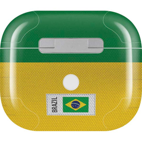 Brazil Soccer Flag Apple AirPods (3rd Gen 2021) Skin