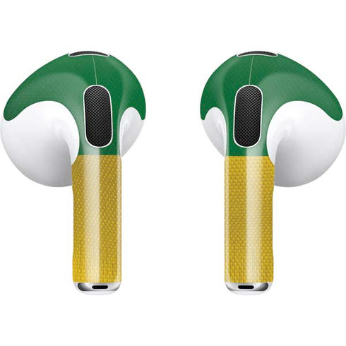 Brazil Soccer Flag Apple AirPods (3rd Gen 2021) Skin