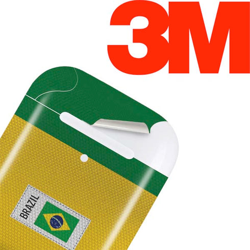 Brazil Soccer Flag Apple AirPods Skin
