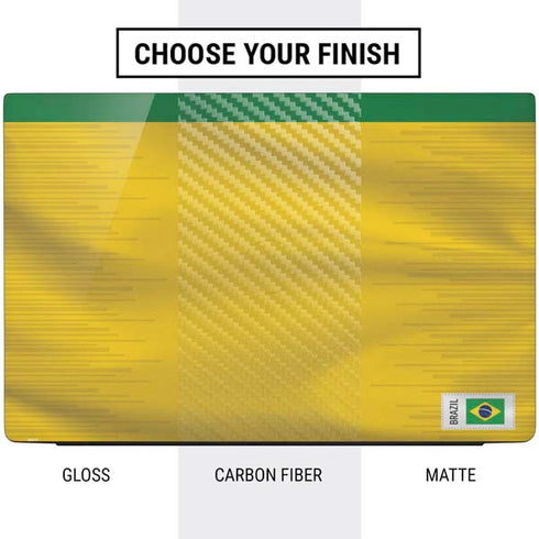 Brazil Soccer Flag Dell Vostro Skin