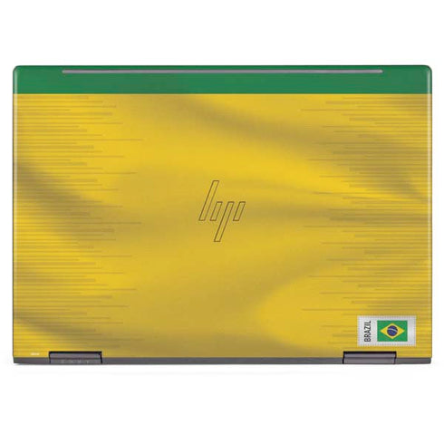 Brazil Soccer Flag HP Envy Skin