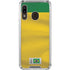 Brazil Soccer Flag Galaxy A30 Clear Case