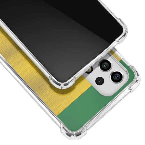 Brazil Soccer Flag Galaxy A33 5G Clear Case