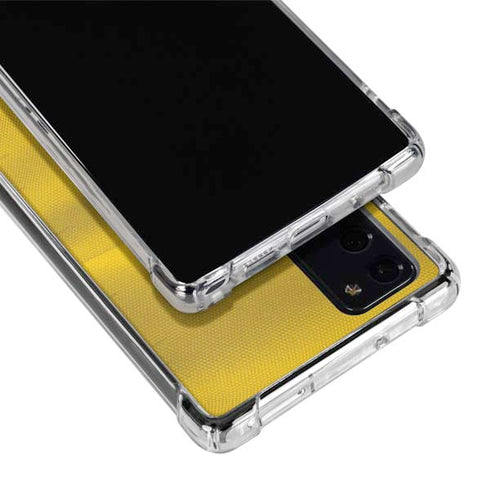 Brazil Soccer Flag Galaxy Note20 5G Clear Case