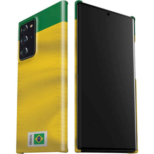 Brazil Soccer Flag Galaxy Note20 Ultra 5G Lite Case