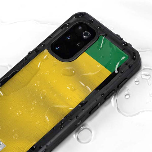 Brazil Soccer Flag Galaxy S20 Plus Waterproof Case