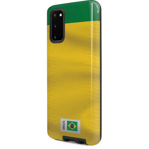 Brazil Soccer Flag Galaxy S20 Pro Case