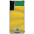 Brazil Soccer Flag Galaxy S22 Plus Clear Case