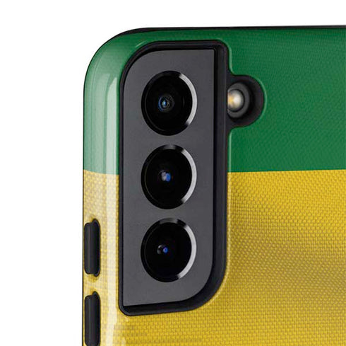 Brazil Soccer Flag Galaxy S22 Plus Pro Case
