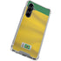 Brazil Soccer Flag Galaxy S23 FE Clear Case