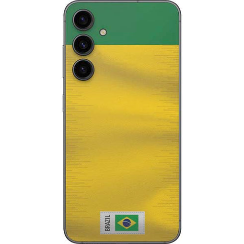 Brazil Soccer Flag Galaxy S23 FE Skin