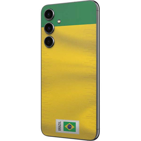 Brazil Soccer Flag Galaxy S23 FE Skin