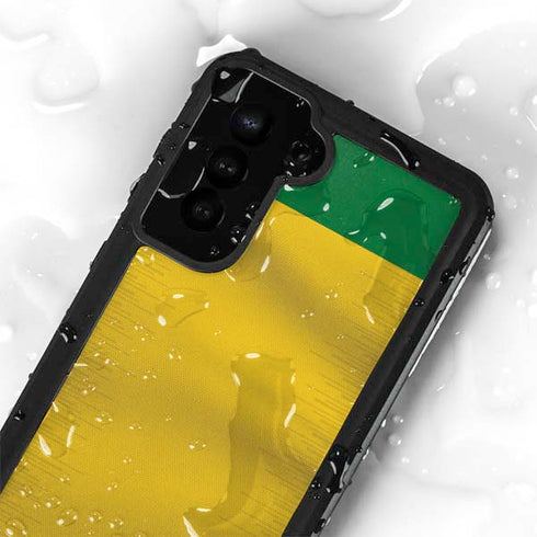 Brazil Soccer Flag Galaxy S23 Waterproof Case