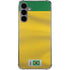 Brazil Soccer Flag Galaxy S24 Plus Clear Case