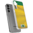 Brazil Soccer Flag Galaxy S24 Plus Clear Case