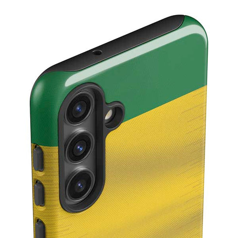 Brazil Soccer Flag Galaxy S24 Plus Impact Case