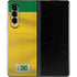 Brazil Soccer Flag Galaxy Z Fold3 5G Skin