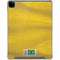 Brazil Soccer Flag iPad Pro 12.9in (2020) Clear Case