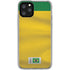 Brazil Soccer Flag iPhone 11 Pro Clear Case