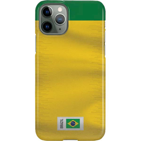 Brazil Soccer Flag iPhone 11 Pro Lite Case