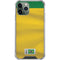 Brazil Soccer Flag iPhone 11 Pro Max Clear Case